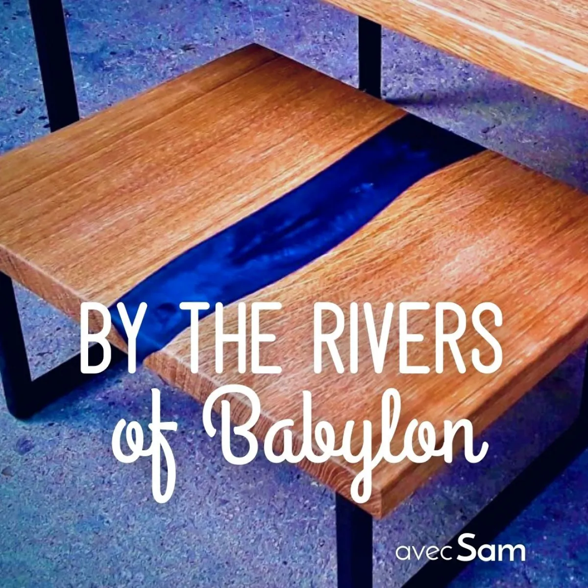 Illustration de: Fabriquez votre river table en bois, métal et époxy