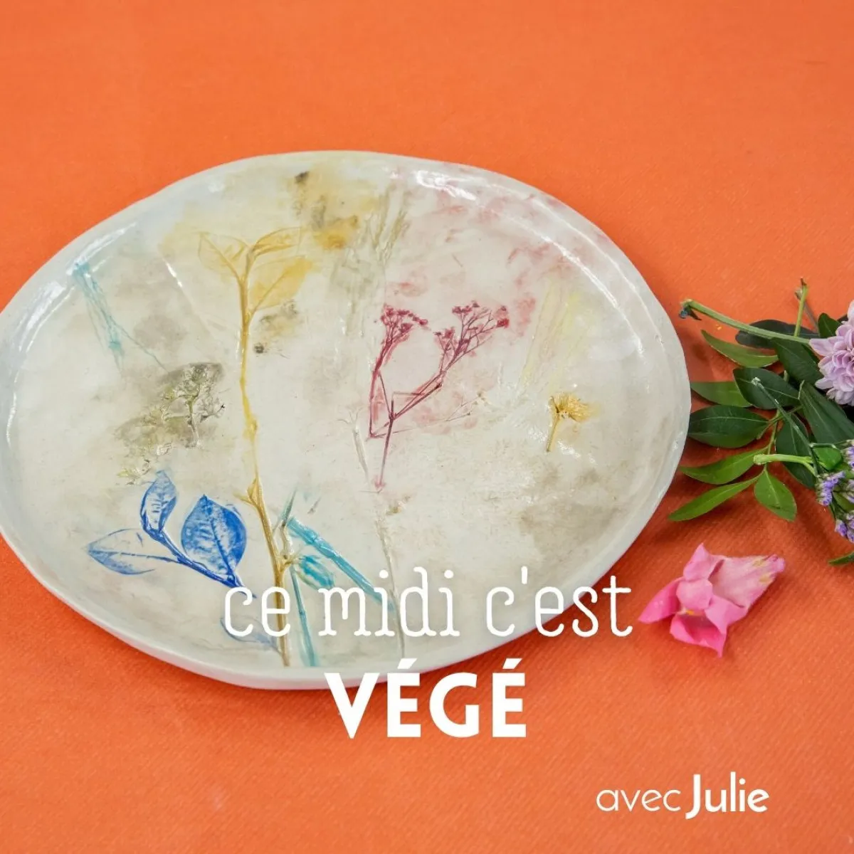 Illustration de: Modelez votre assiette aux empreintes végétales