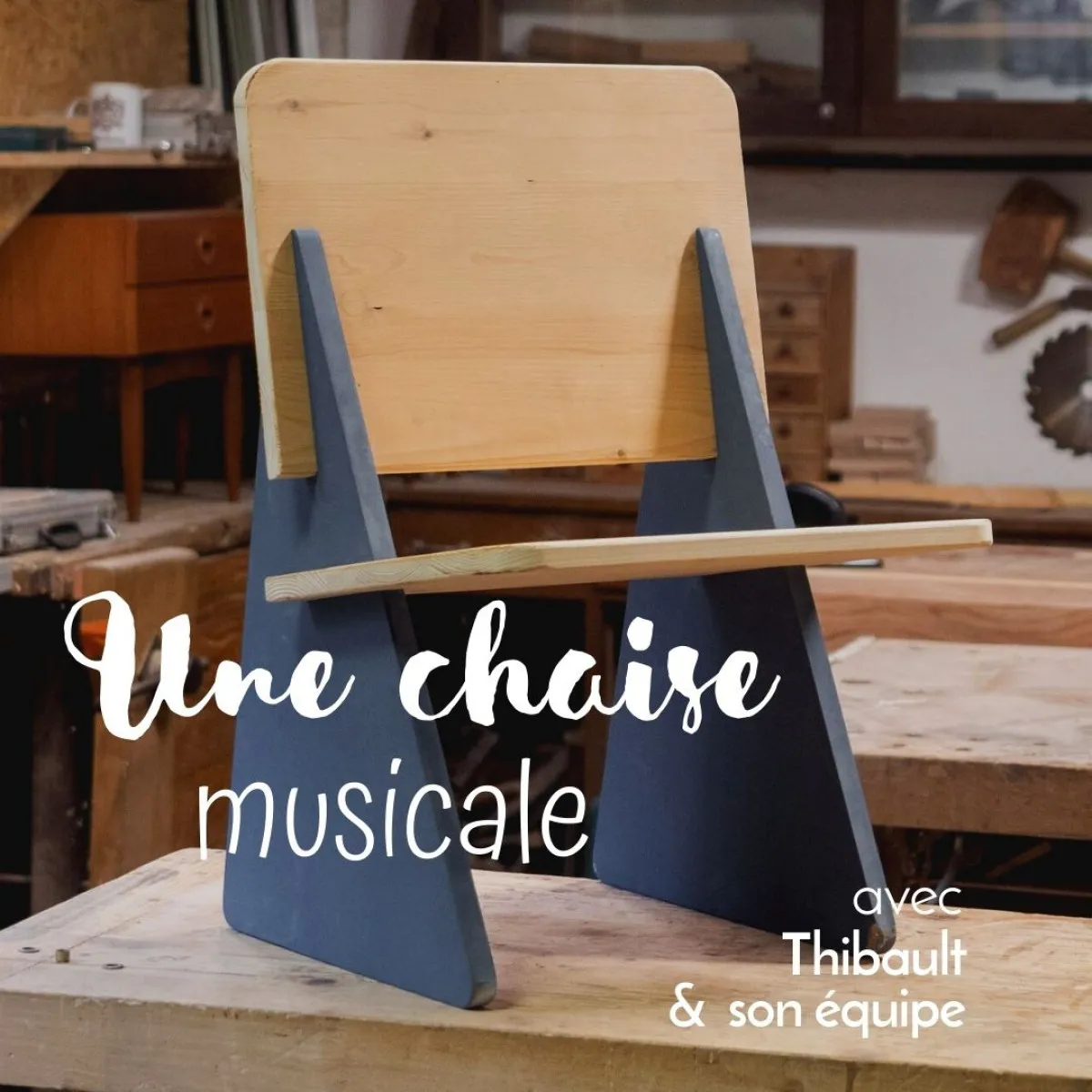 Illustration de: Fabriquez votre chaise pour enfant en bois
