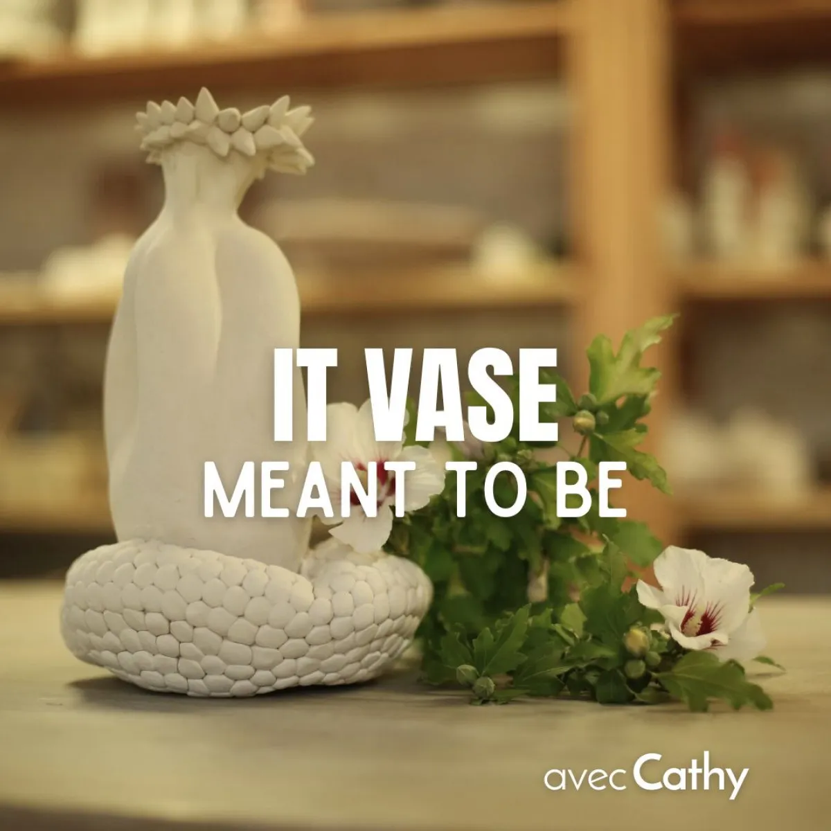 Illustration de: Modelez votre vase organique