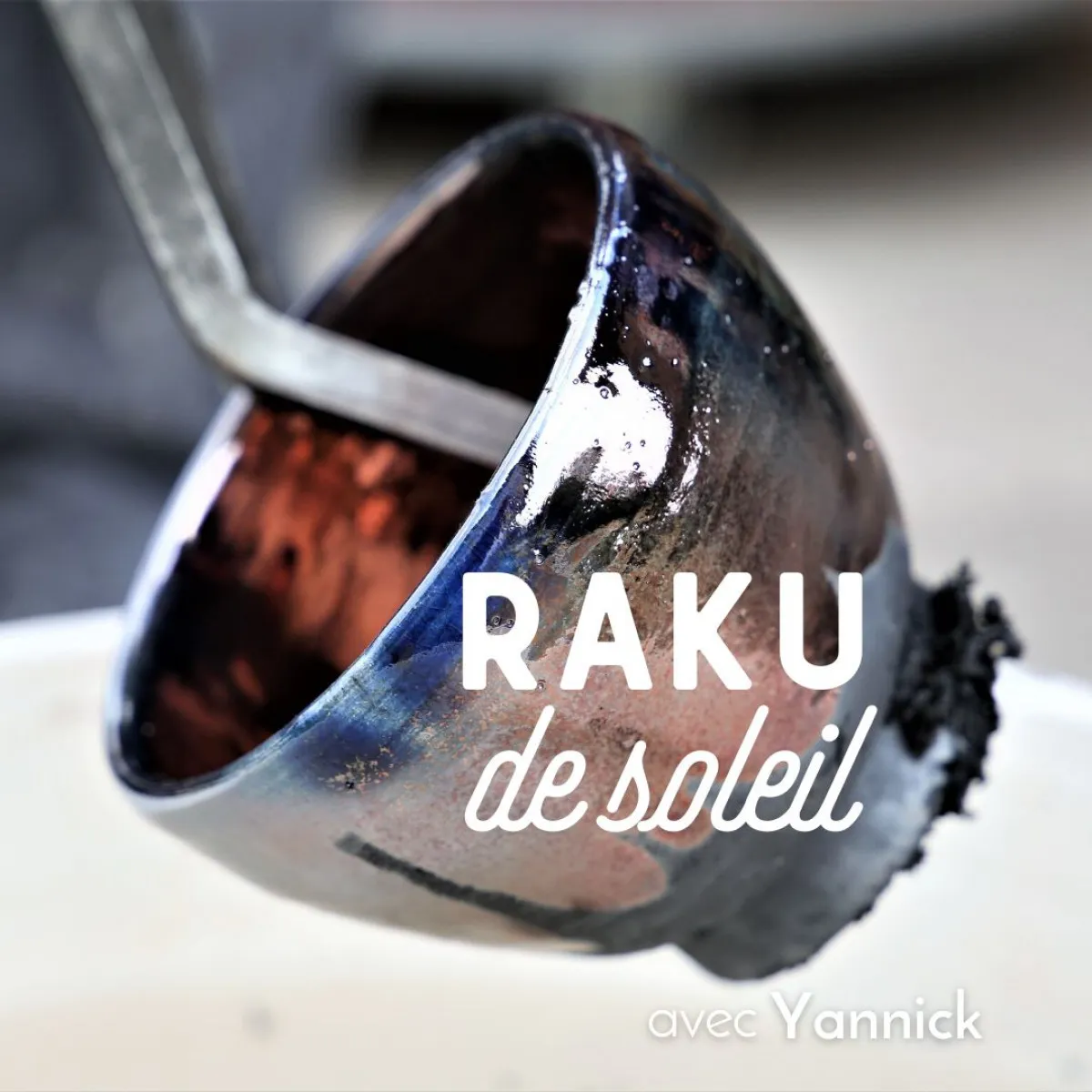 Illustration de: Initiez-vous à la technique du raku
