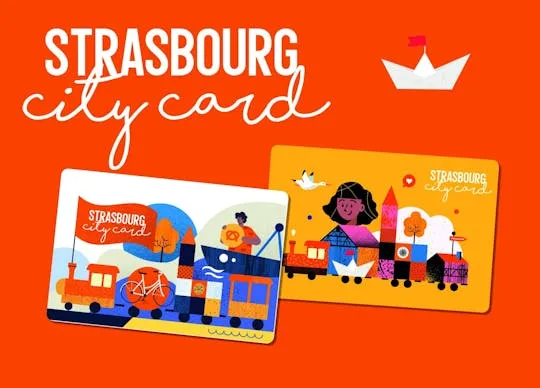 Image qui représente un ticket d'une activité (City Card de Strasbourg) liée au point d'intéret