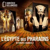 Image qui représente un ticket d'une activité (Carrières des Lumières - Expositions Immersives : L’Egypte des Pharaons / Les Orientalistes) liée au point d'intéret