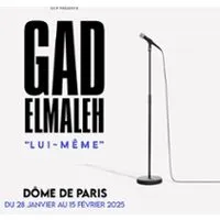 Image qui représente un ticket d'une activité (Gad Elmaleh - Lui-Même - Dôme de Paris) liée au point d'intéret