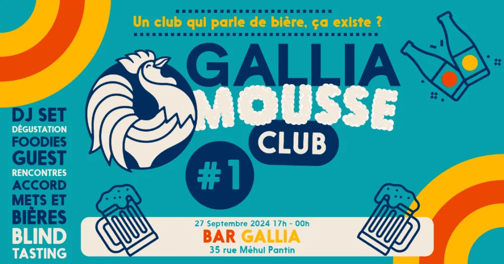 Image qui représente un ticket d'une activité (GALLIA MOUSSE CLUB  PARTY #1) liée au point d'intéret