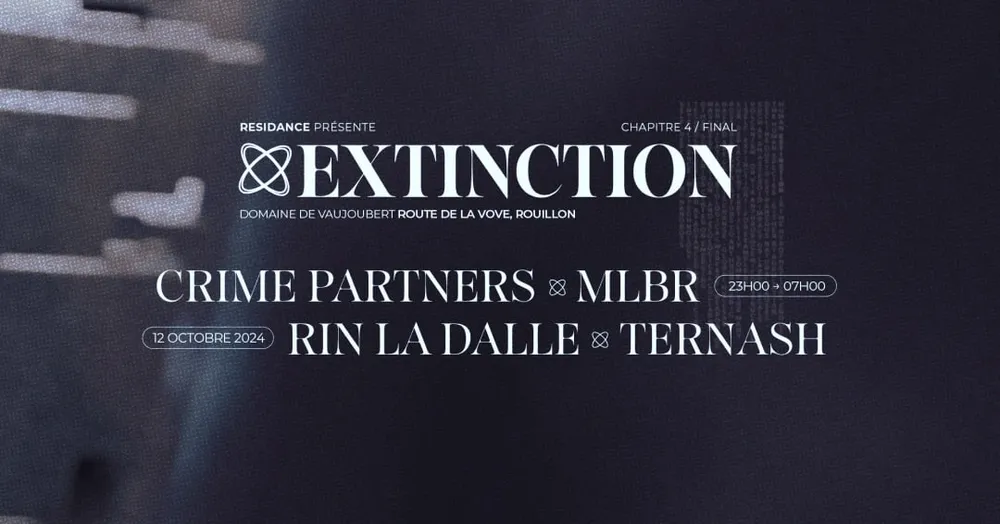 Image qui représente un ticket d'une activité (RESIDANCE présente EXTINCTION) liée au point d'intéret