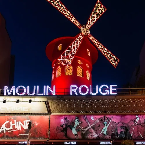 Image qui représente un ticket d'une activité (Paris : Croisière sur la Seine + spectacle du Moulin Rouge) liée au point d'intéret