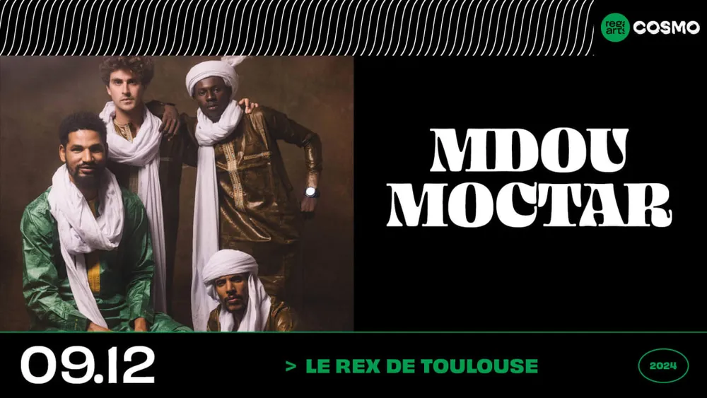 Image qui représente un ticket d'une activité (Mdou Moctar) liée au point d'intéret