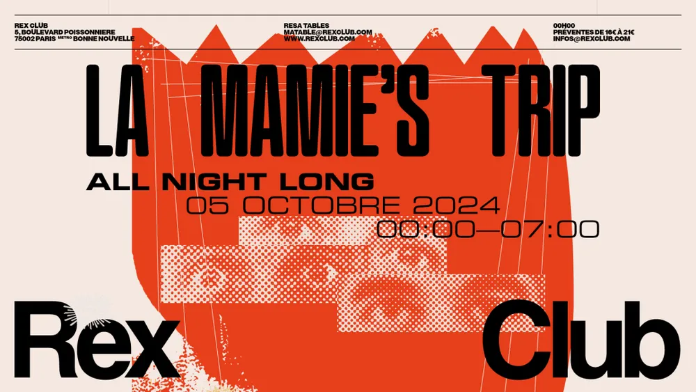 Image qui représente un ticket d'une activité (La Mamie's Trip all night long) liée au point d'intéret