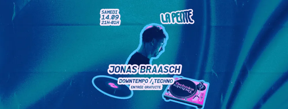 Image qui représente un ticket d'une activité (JONAS BRAASCH [vinyl set]) liée au point d'intéret