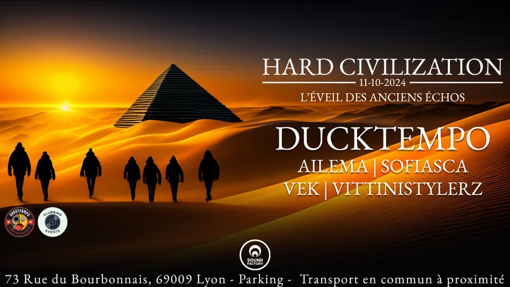 Image qui représente un ticket d'une activité (HARD CIVILIZATION - L'éveil des anciens échos) liée au point d'intéret