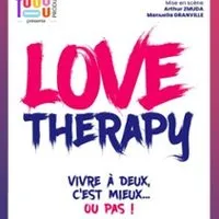 Image qui représente un ticket d'une activité (Love Therapy - Théâtre Le Bourvil Paris) liée au point d'intéret