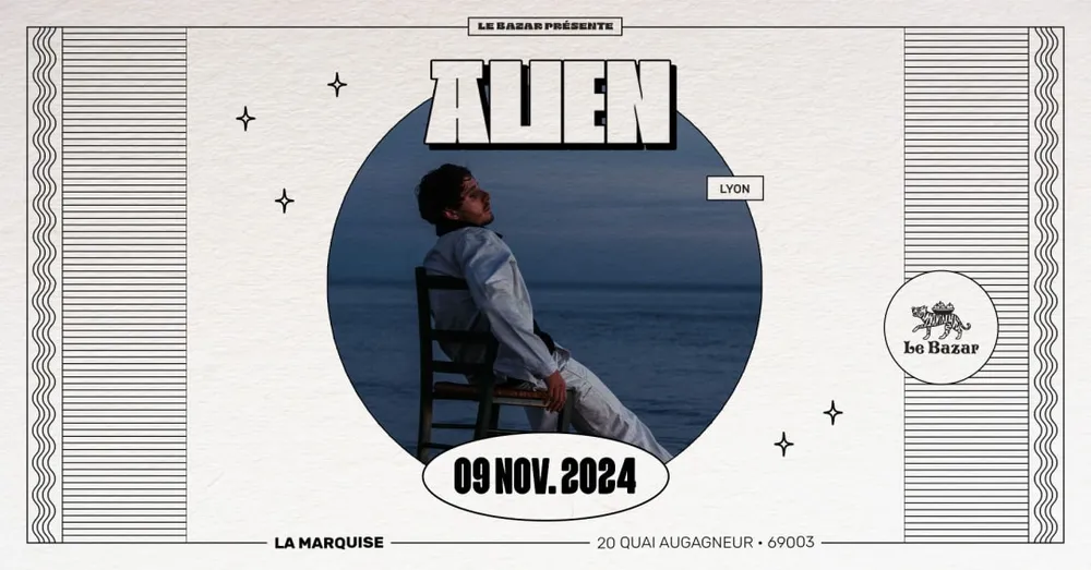 Image qui représente un ticket d'une activité (ALIEN) liée au point d'intéret