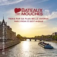 Image qui représente un ticket d'une activité (Dîner Croisière - Départ à 20H30 - Bateaux-Mouches) liée au point d'intéret