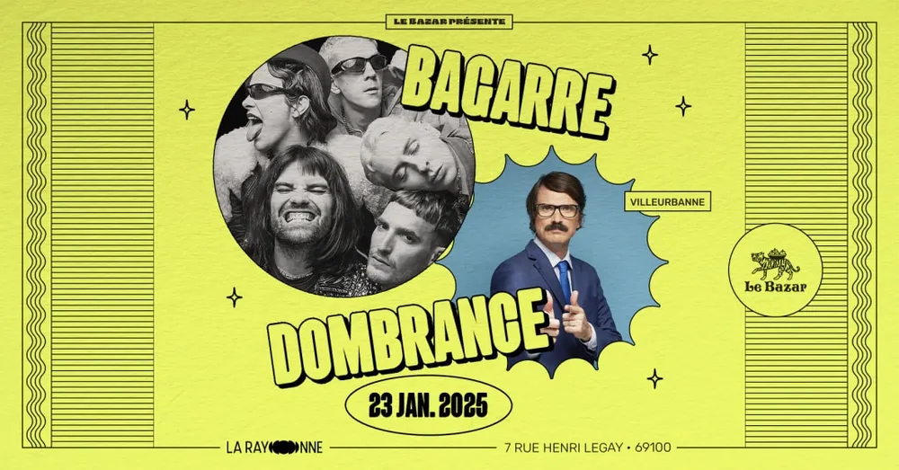 Image qui représente un ticket d'une activité (BAGARRE + DOMBRANCE) liée au point d'intéret