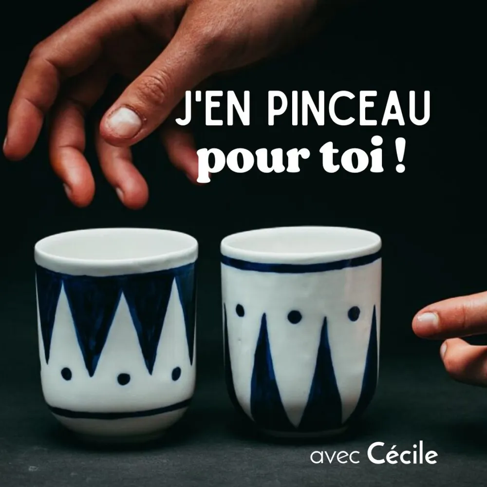 Image qui représente un ticket d'une activité (Initiez-vous au décor sur porcelaine) liée au point d'intéret