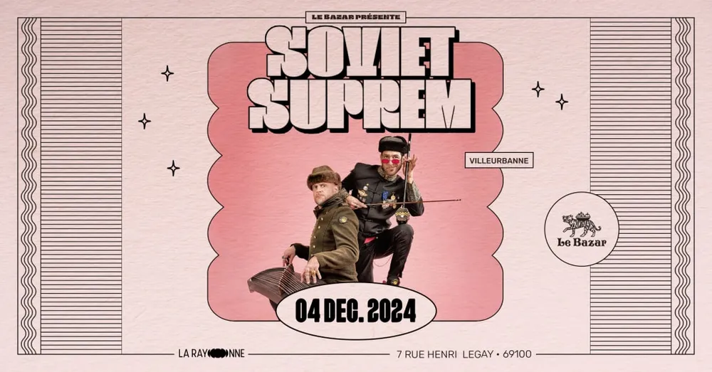 Image qui représente un ticket d'une activité (SOVIET SUPREM) liée au point d'intéret