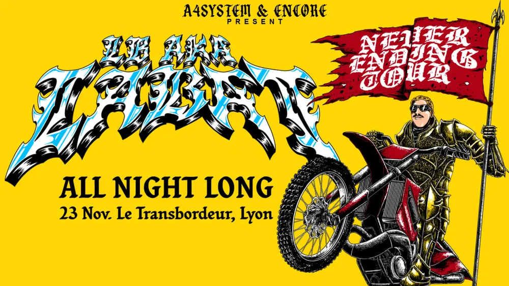 Image qui représente un ticket d'une activité (LB aka LABAT (ALL NIGHT LONG)) liée au point d'intéret