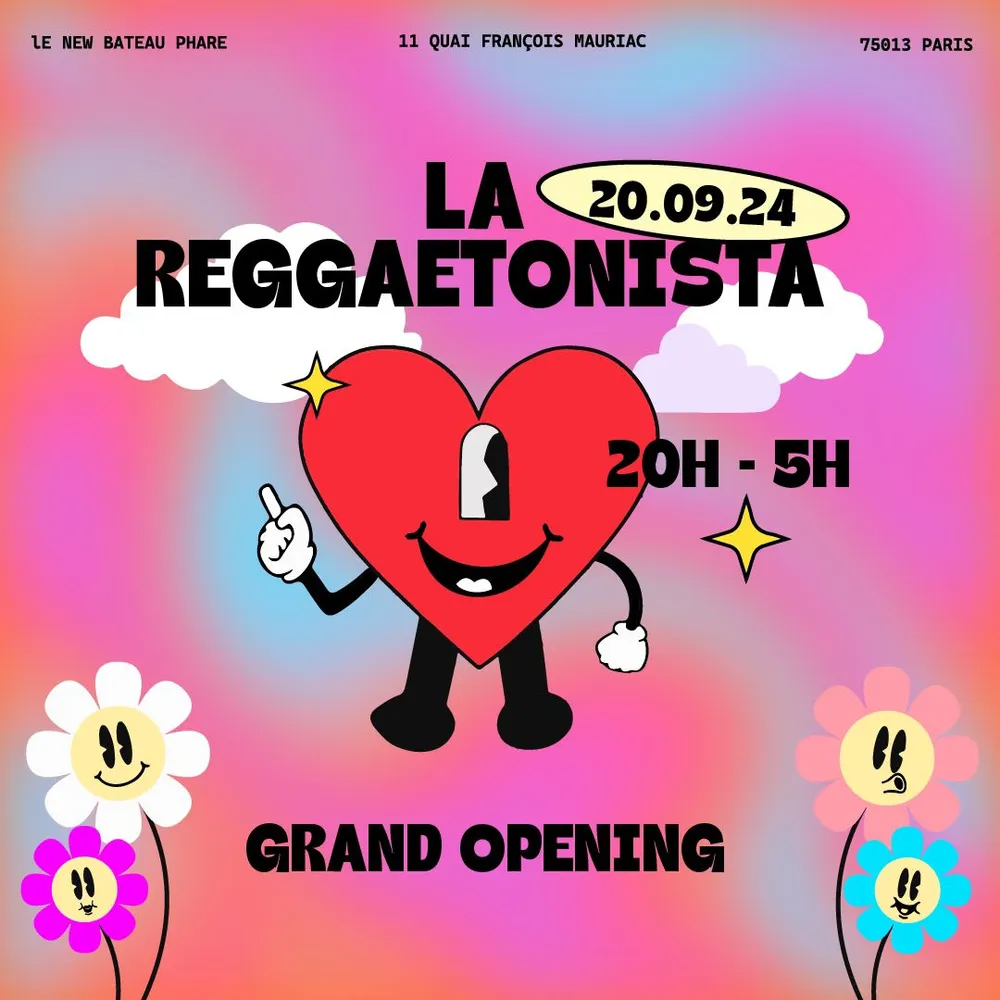 Image qui représente un ticket d'une activité (LA REGGAETONISTA BIG OPENING) liée au point d'intéret