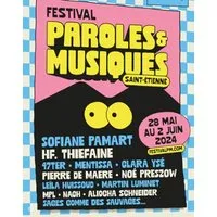 Image qui représente un ticket d'une activité (Festival Paroles et Musiques) liée au point d'intéret