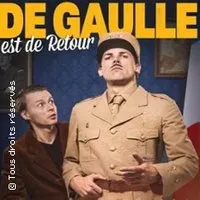 Image qui représente un ticket d'une activité (De Gaulle est de Retour! - Tournée) liée au point d'intéret