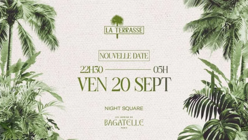 Image qui illustre: La Terrasse X Bagatelle (20/09)