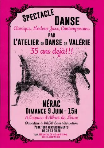 Image qui illustre: Spectacle de danse par l'Atelier de Danse de Valérie