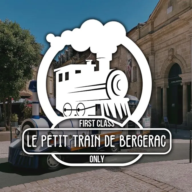 Image qui illustre: Petit train touristique de Bergerac à Bergerac - 0