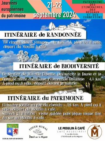 Image qui illustre: Voyage à travers trois itinéraires :  patrimoine, biodiversité et randonnée