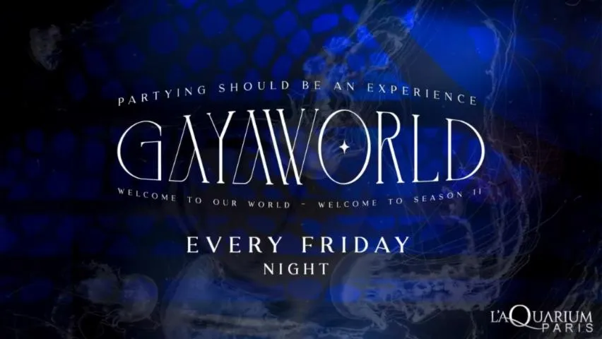 Image qui illustre: GAYAWORLD x AQUARIUM CLUB x SEASON 4