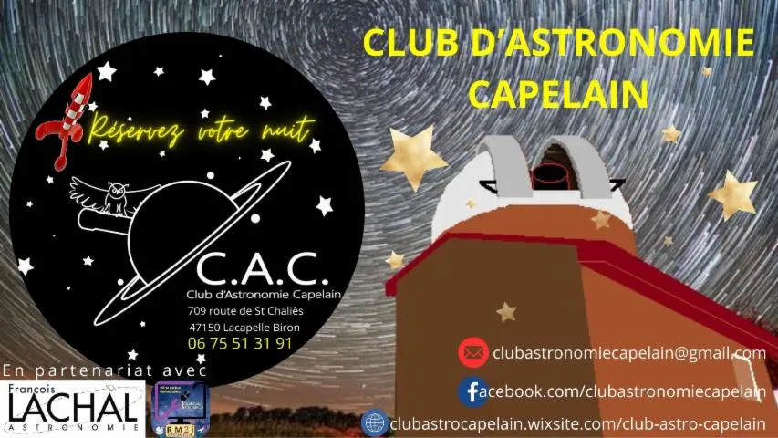 Image qui illustre: Club D'astronomie Capelain