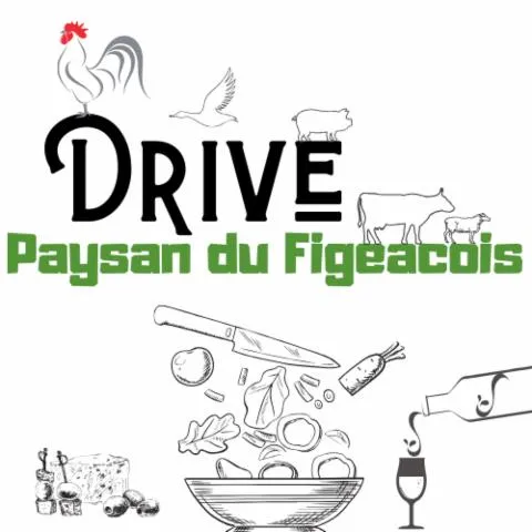 Image qui illustre: Le Drive Paysan Du Figeacois