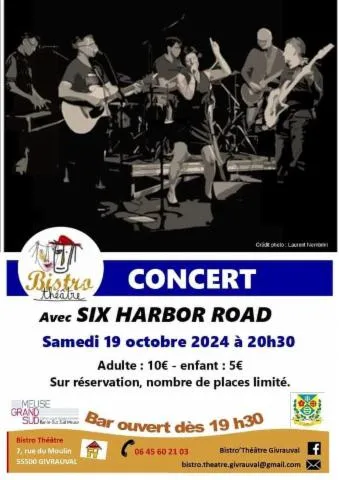 Image qui illustre: Concert -  Six Harbor Road