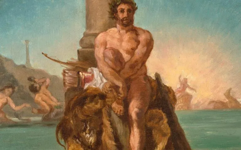 Image qui illustre: Nu comme habillé : Delacroix et le vêtement au Musée national Eugène-Delacroix