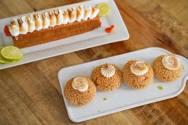 Image qui illustre: Créez des choux citron et un cake citron meringué