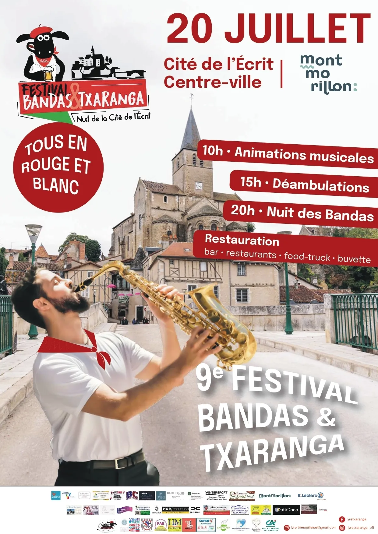 Image qui illustre: Festival des Bandas à Montmorillon - 0
