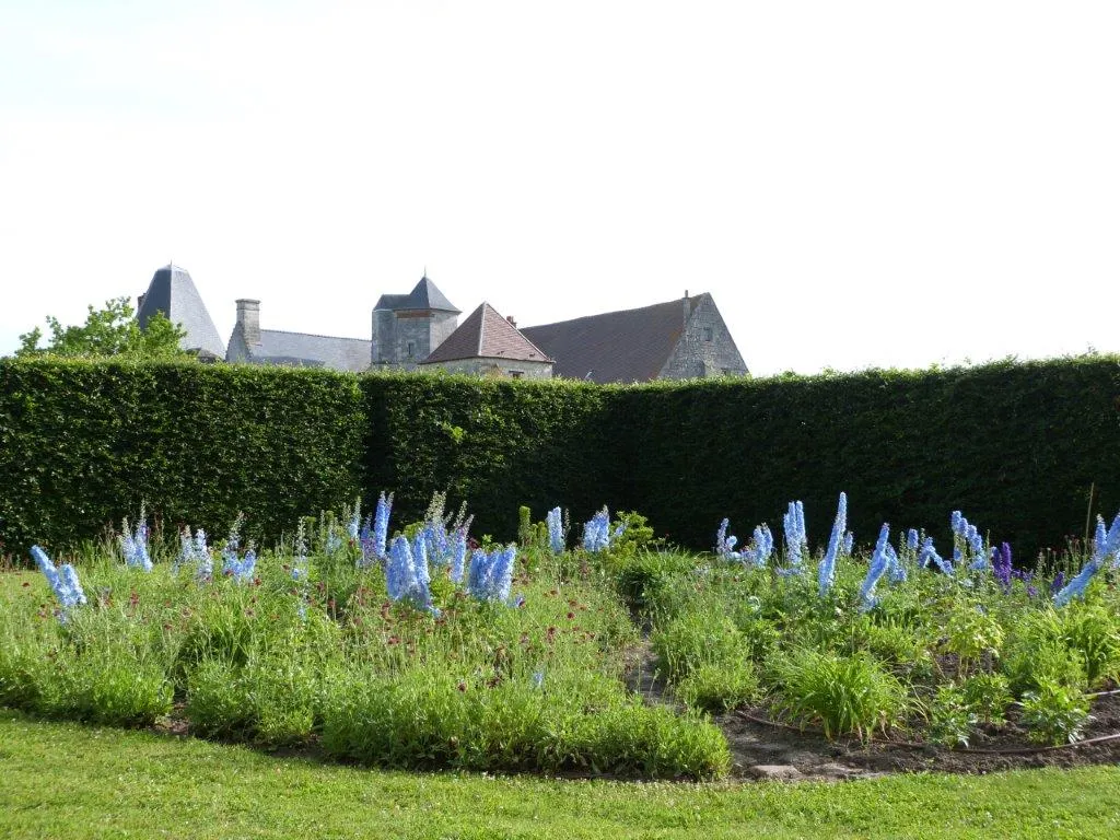 Image qui illustre: Jardin Du Manoir Du Plessis-au-bois à Vauciennes - 1