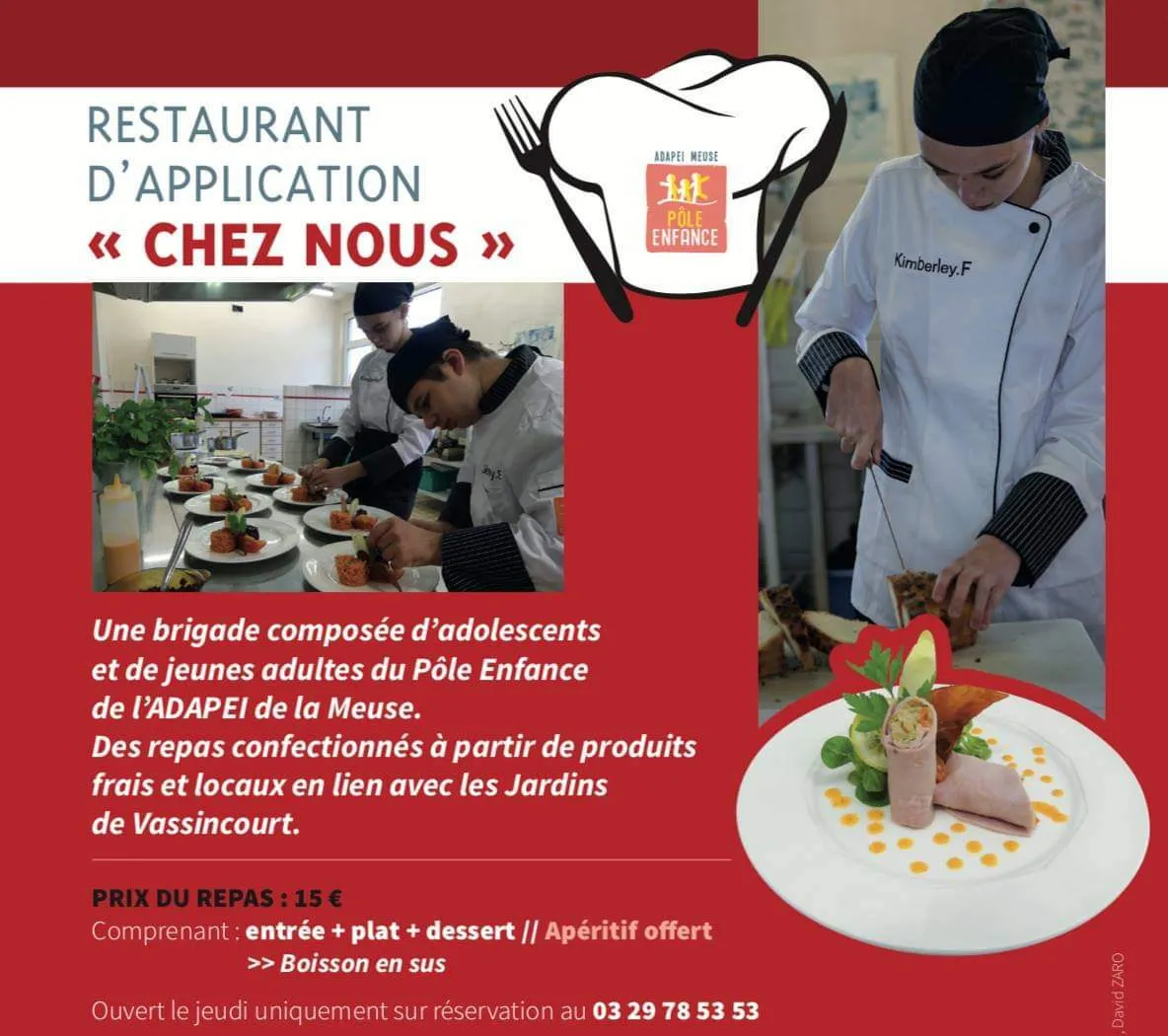 Image qui illustre: Restaurant D'application Chez Nous à Vassincourt - 1