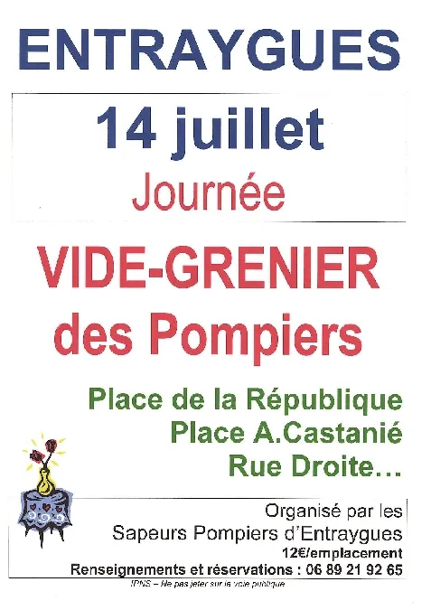 Image qui illustre: Vide-grenier Des Pompiers à Entraygues-sur-Truyère - 0