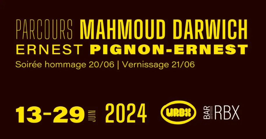 Image qui illustre: Hommage à Mahmoud Darwich – Photographies de Ernest Pignon-Ernest *