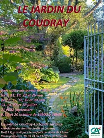 Image qui illustre: Visite libre du jardin du Coudray
