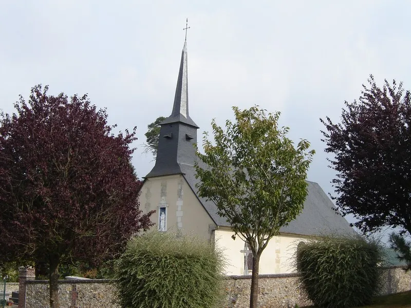 Image qui illustre: Église Saint Ouen à La Vespière-Friardel - 0