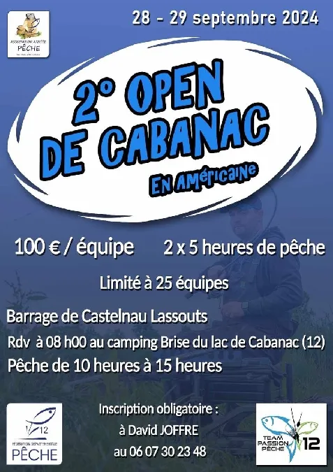 Image qui illustre: Open De Cabanac En Américaine à Sainte-Eulalie-d'Olt - 0