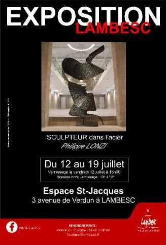 Image qui illustre: Exposition : Philippe Lonzi, Sculpteur Dans L'acier