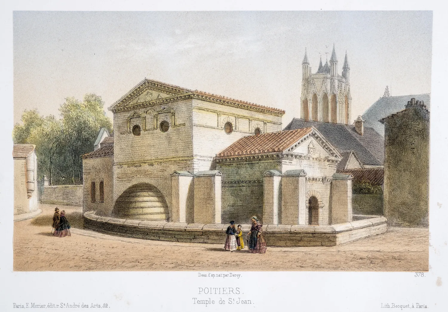 Image qui illustre: La plus ancienne association de Poitiers :  la Société des Antiquaires de l'Ouest et la défense du patrimoine historique  (1834-2024) à Poitiers - 0