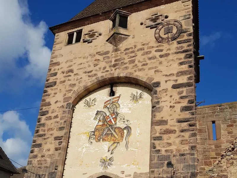 Image qui illustre: Porte du Bas - Untertor à Mutzig - 0