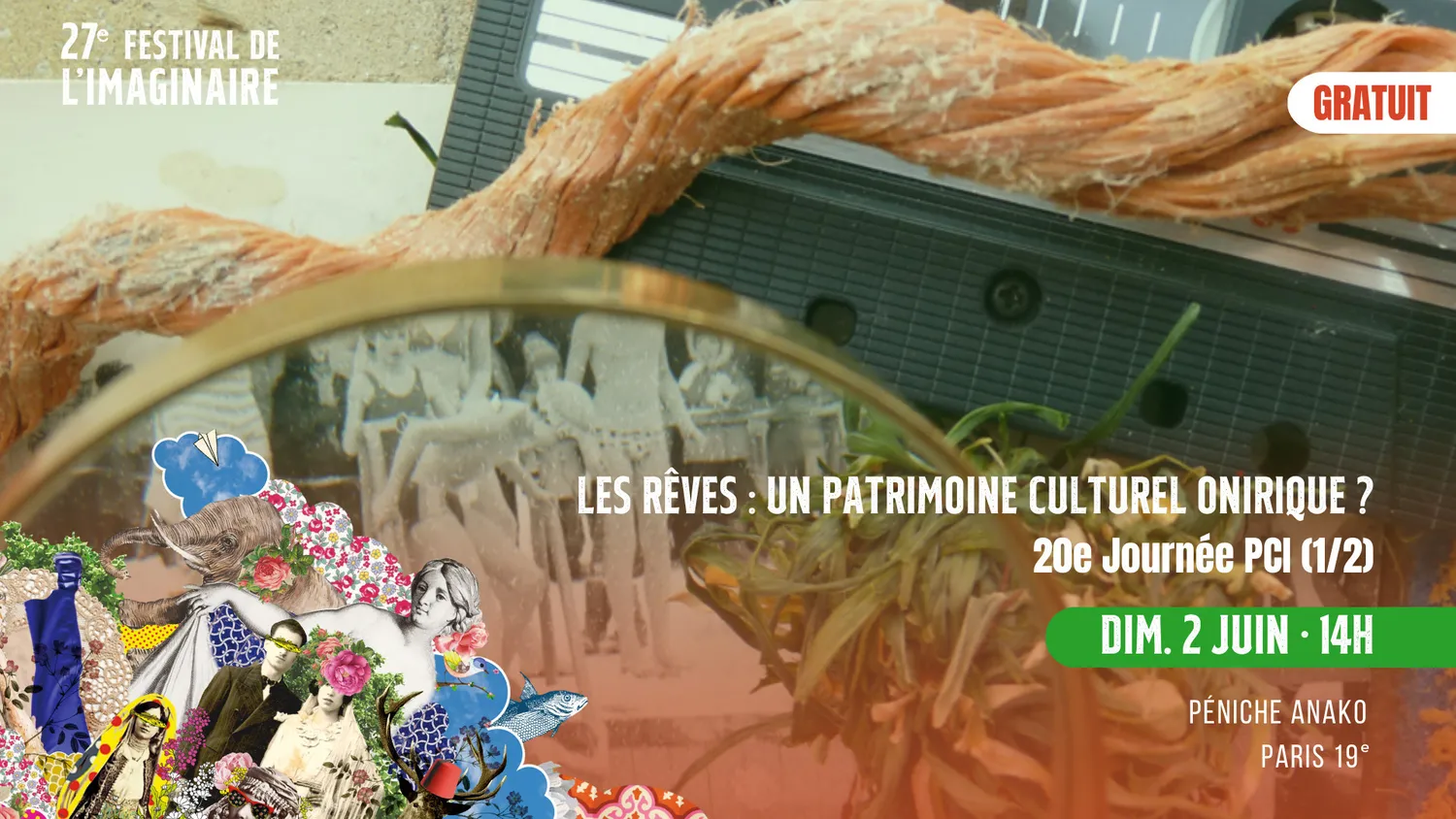 Image qui illustre: Les rêves : un patrimoine culturel onirique ? • 20e Journée du PCI (1/2) à Paris - 0