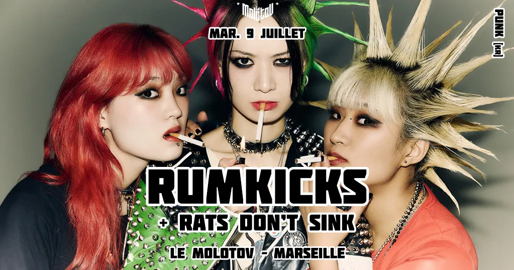 Image qui illustre: Rumkicks / Rat's Don't Sink à Marseille - 0