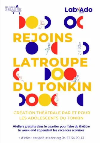 Image qui illustre: La Troupe du Tonkin ! Une aventure théâtrale