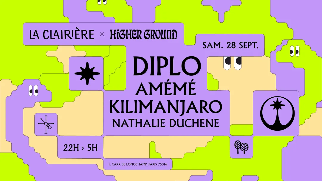 Image qui illustre: La Clairière x Higher Ground : DIPLO à Paris - 0